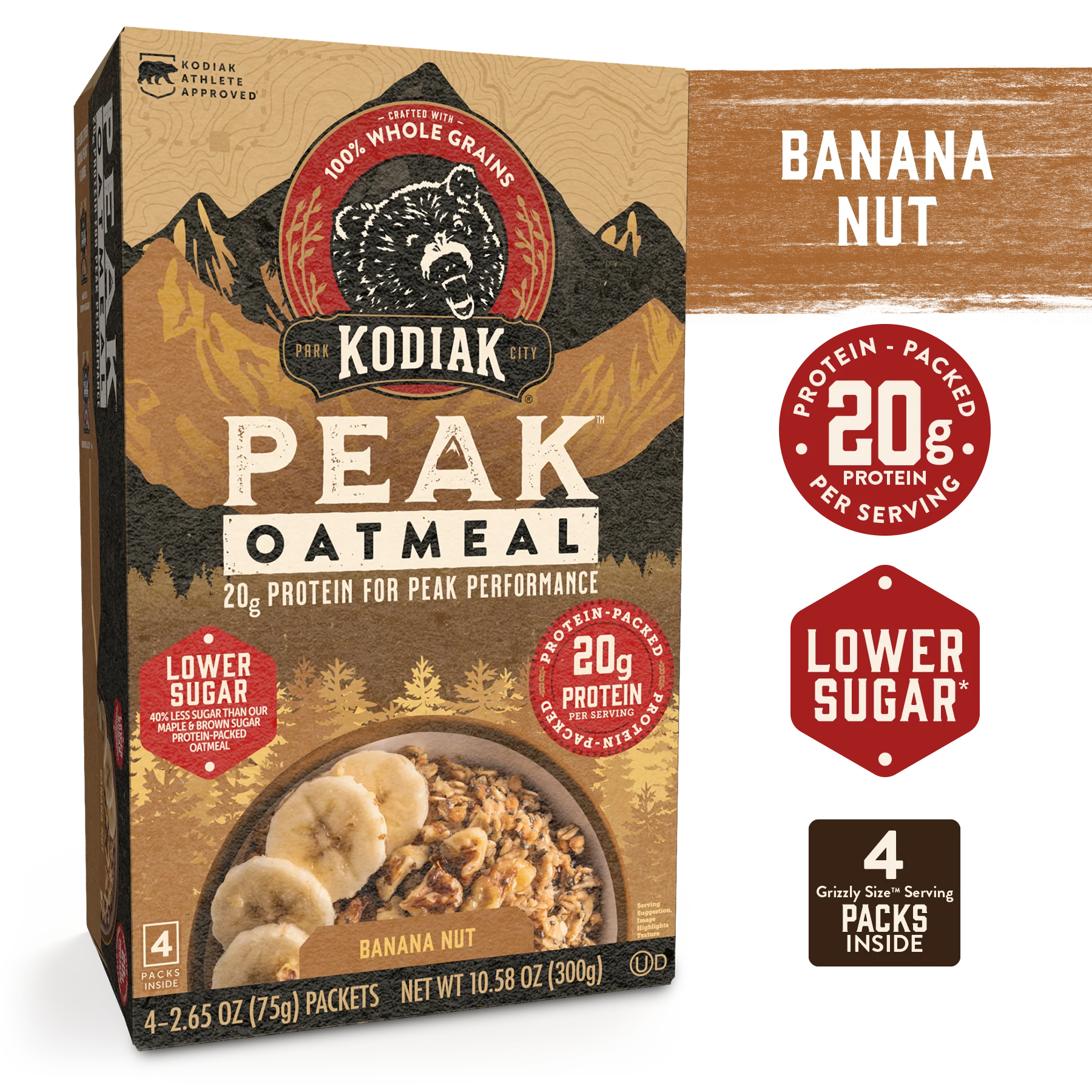 Banana Nut Peak Oatmeal Packets - Image 2