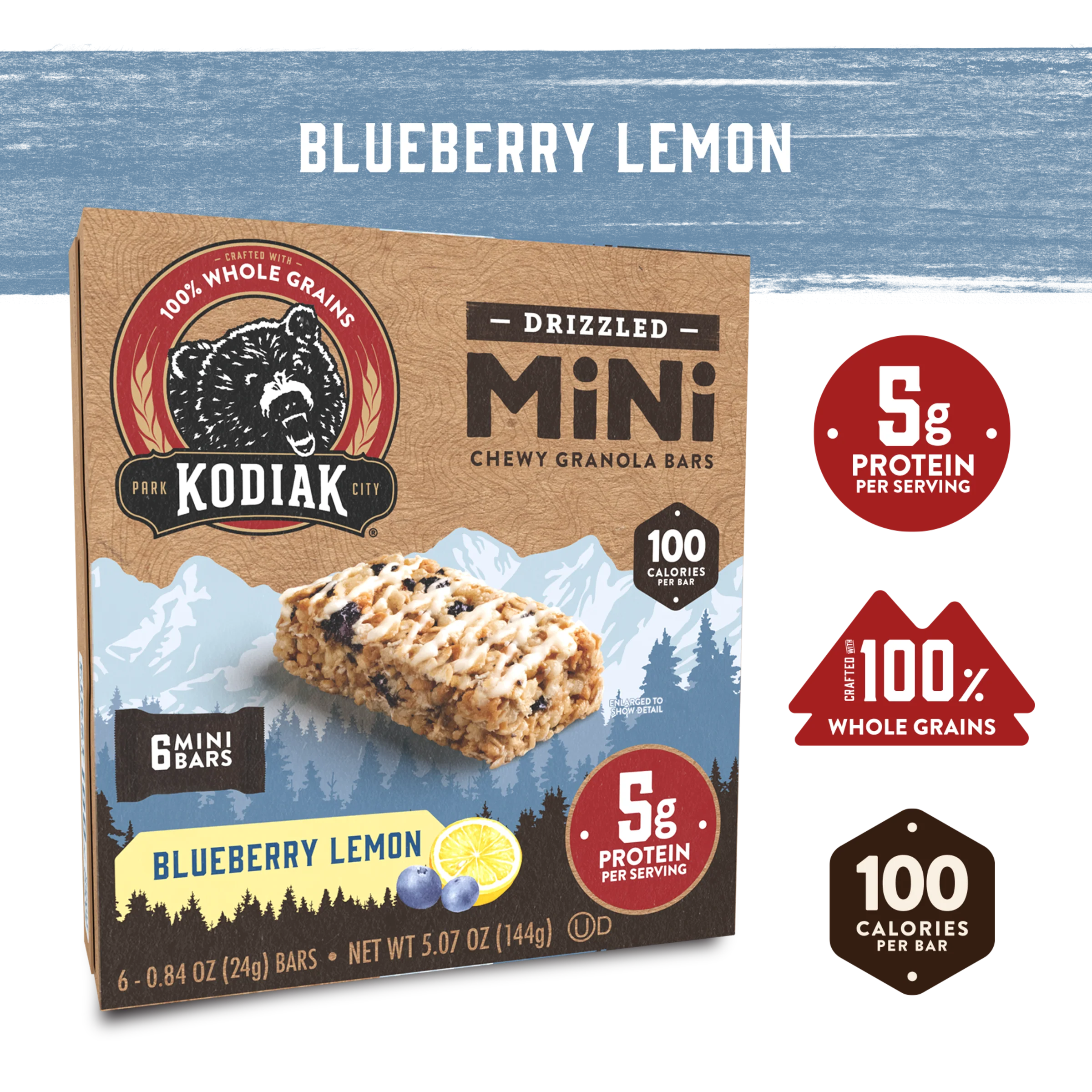 Blueberry Lemon Drizzled Mini Bars - Image 2