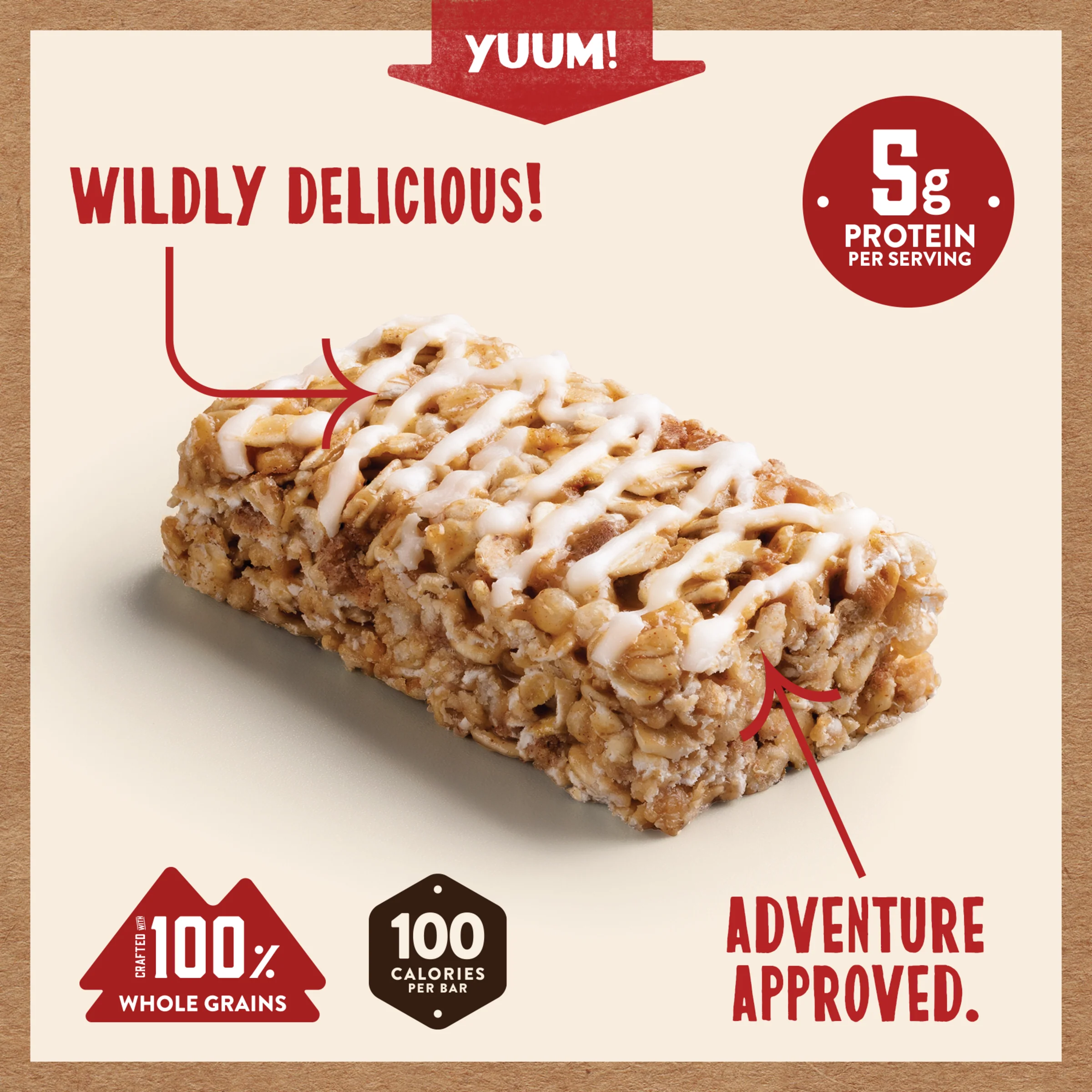 Brown Sugar Cinnamon Drizzled Mini Bars - Image 4