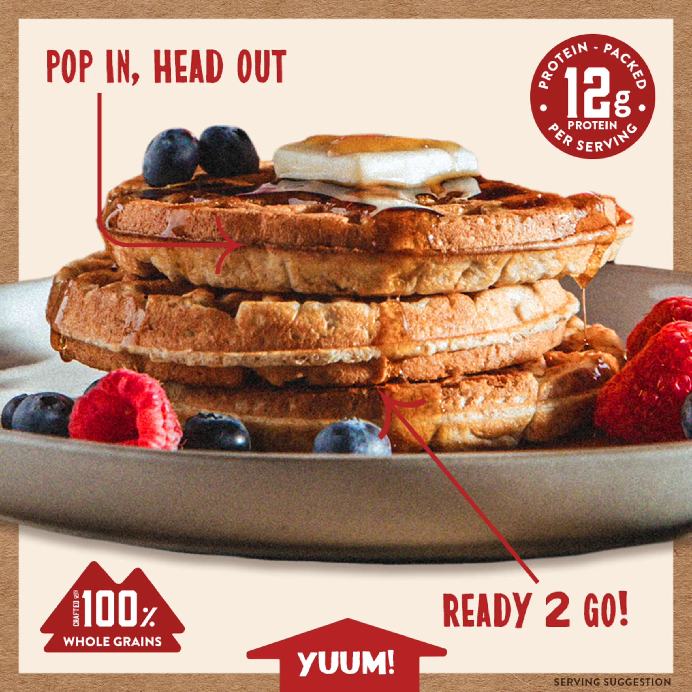 Buttermilk & Vanilla Power Waffles - Image 3