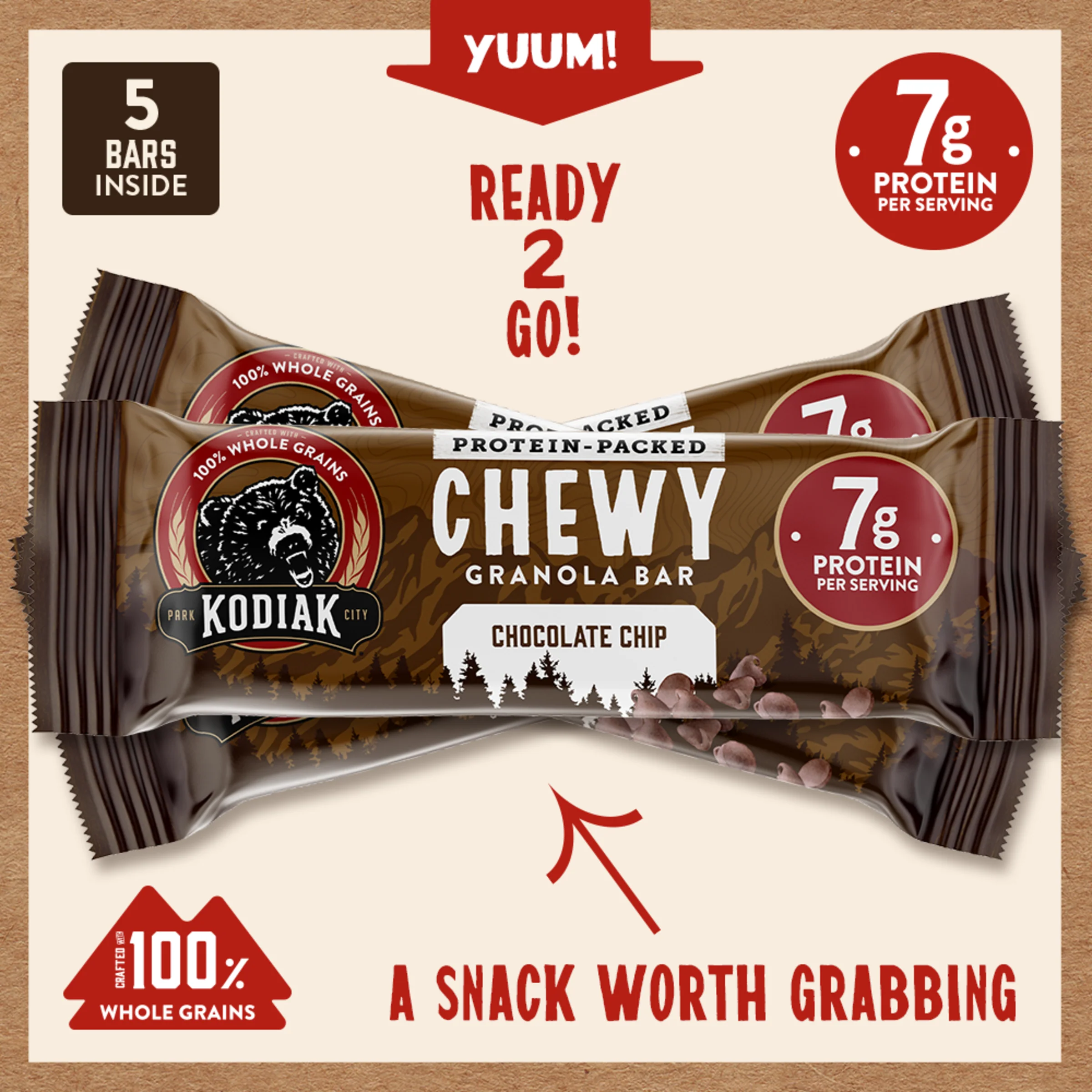 Chocolate Chip Chewy Bars - Image 3