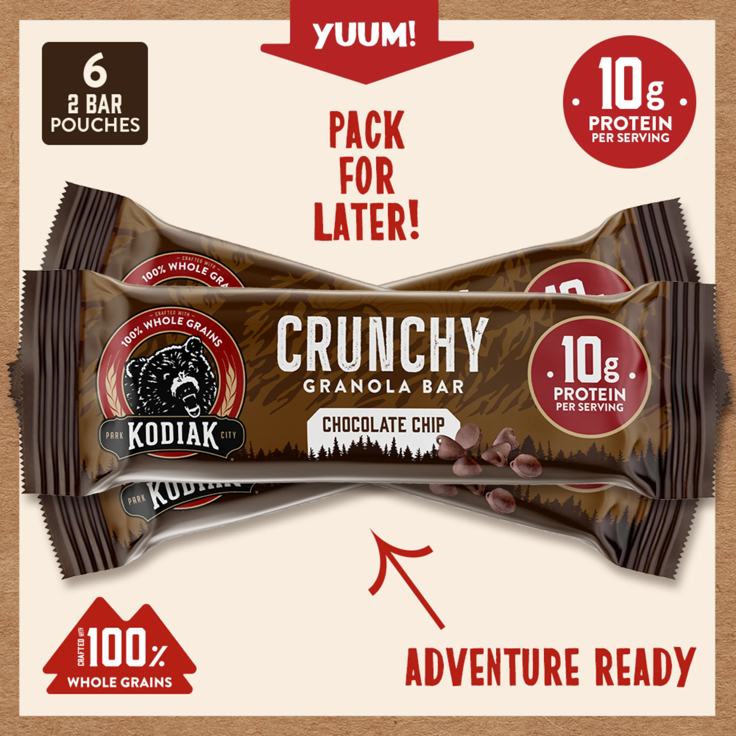 Chocolate Chip Crunchy Bars - Image 3
