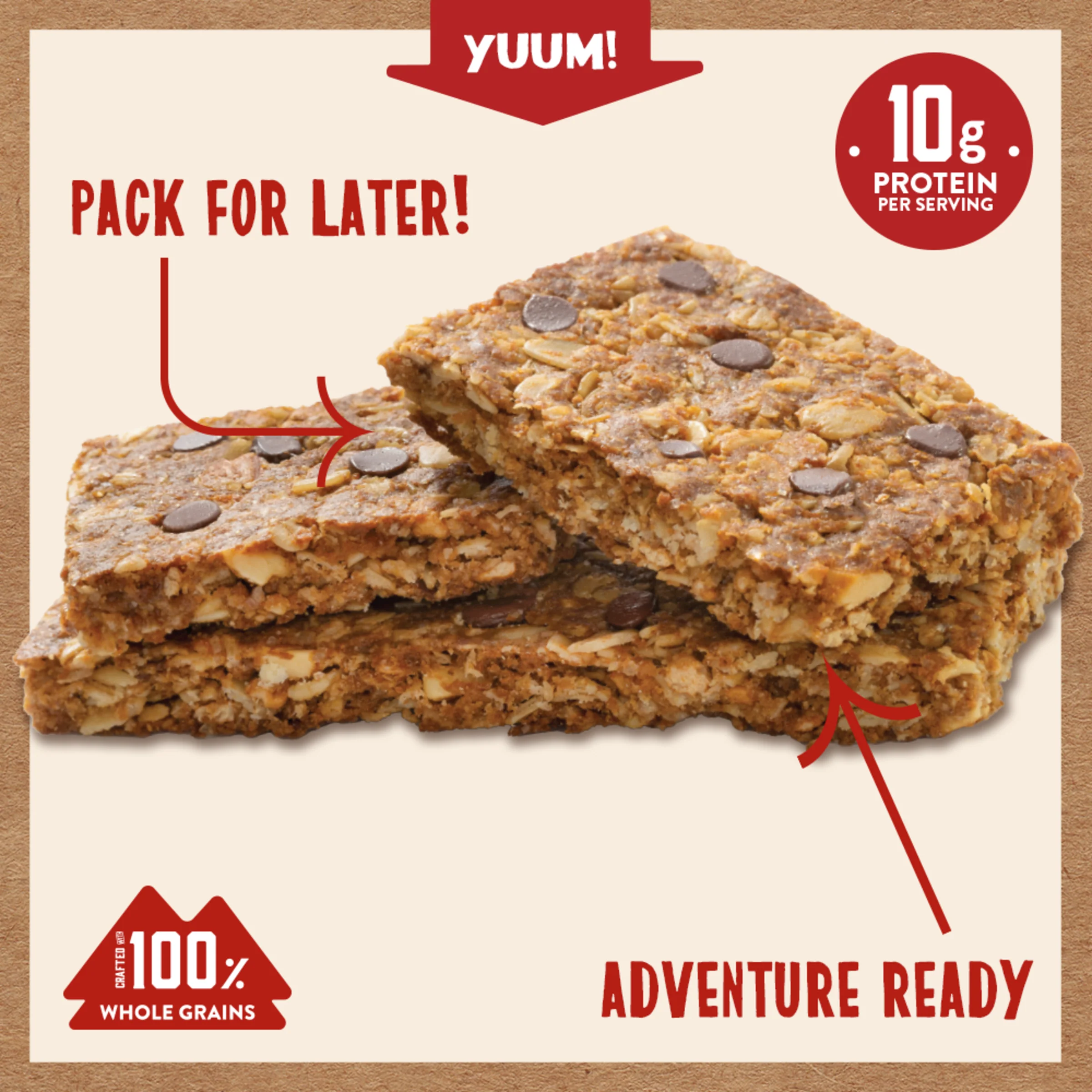 Chocolate Chip Crunchy Bars - Image 4