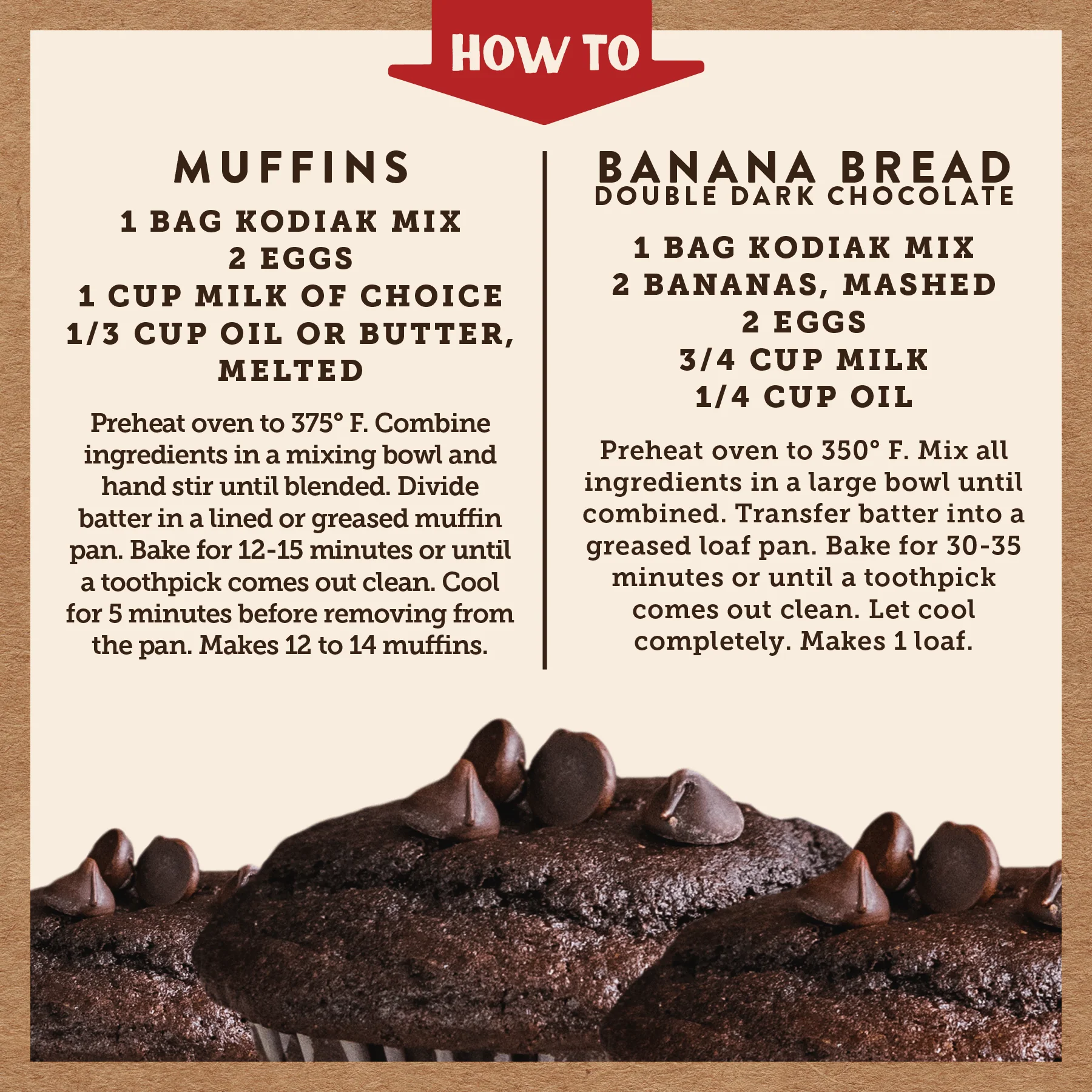 Double Dark Chocolate Muffin Mix - Image 5