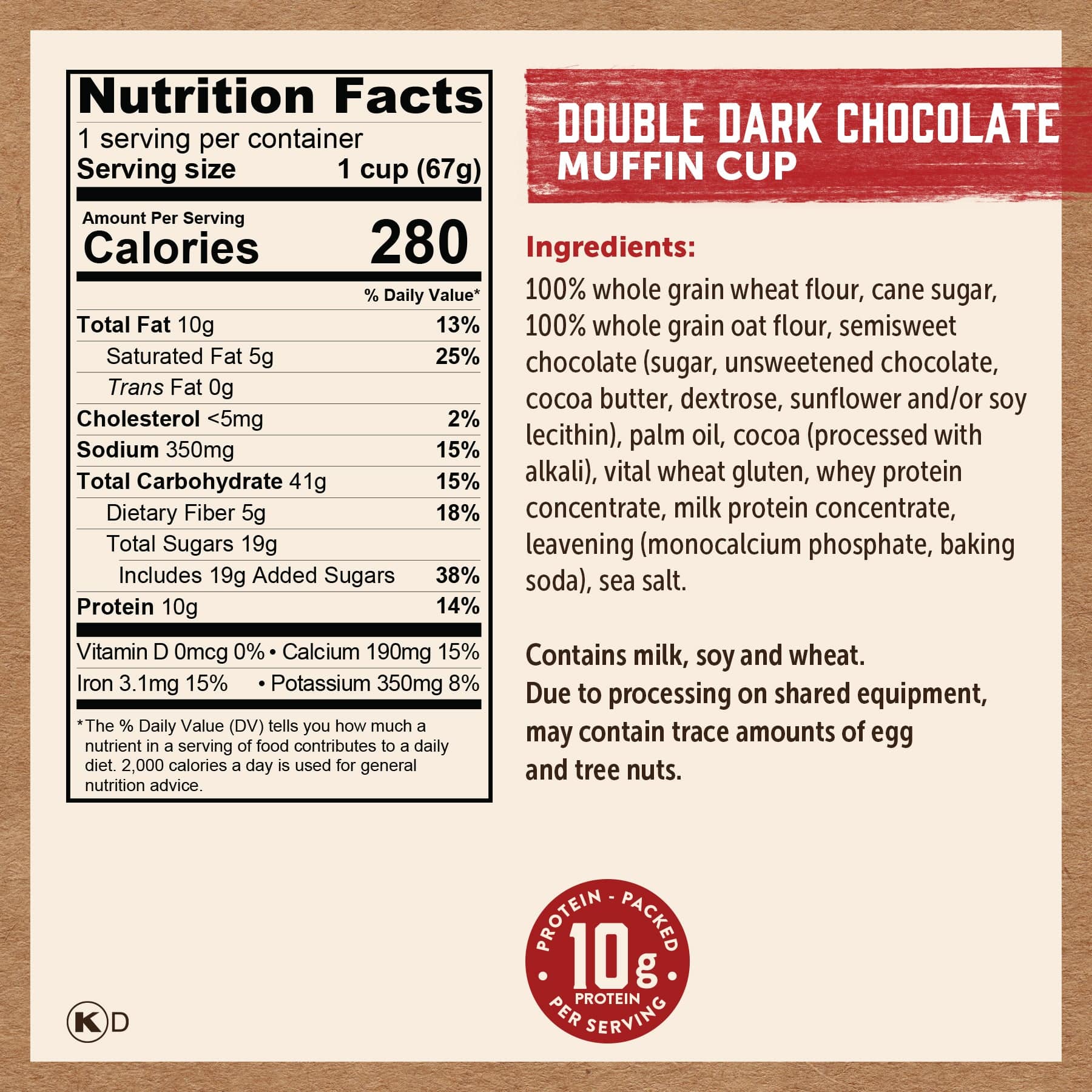 Double Dark Chocolate Minute Muffin - Image 5