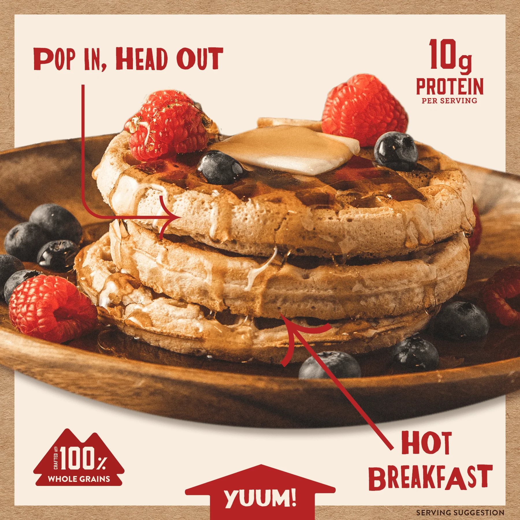 Gluten-Free Frontier Oat Power Waffles - Image 4
