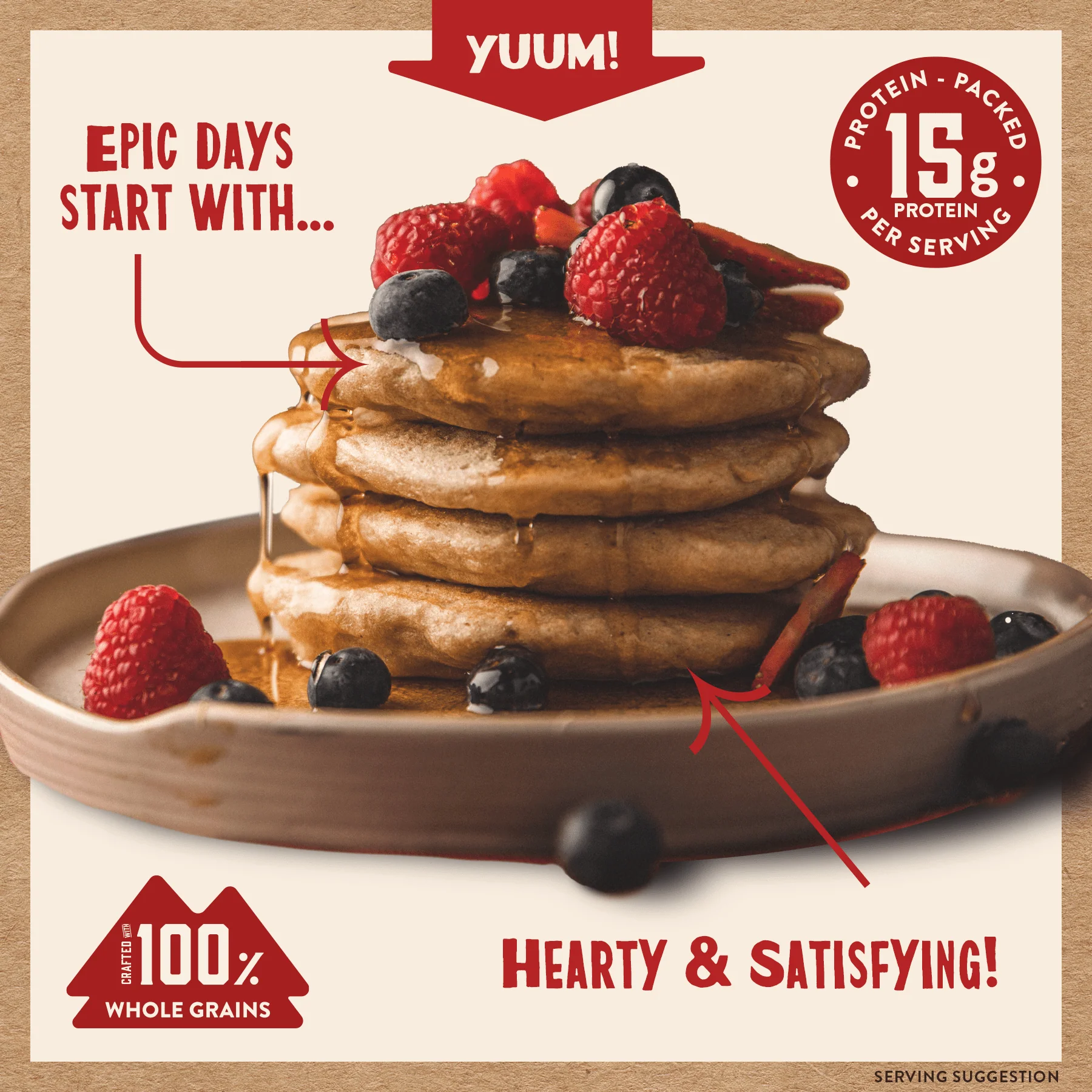 Grizzly Size Buttermilk Power Cakes - Image 4