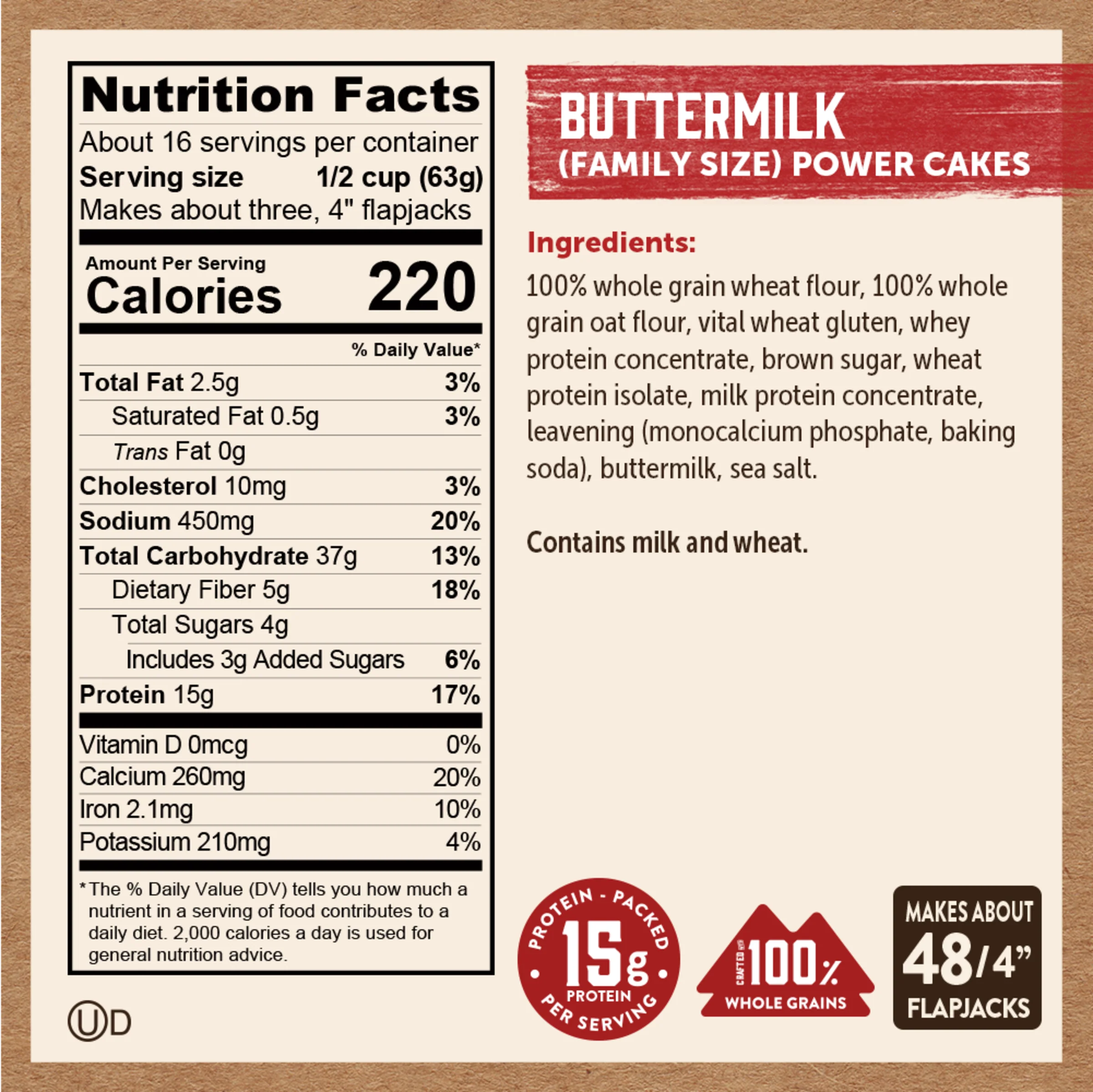 Grizzly Size Buttermilk Power Cakes - Image 6