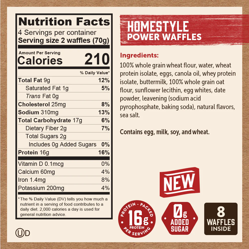 Homestyle Power Waffles - Image 3