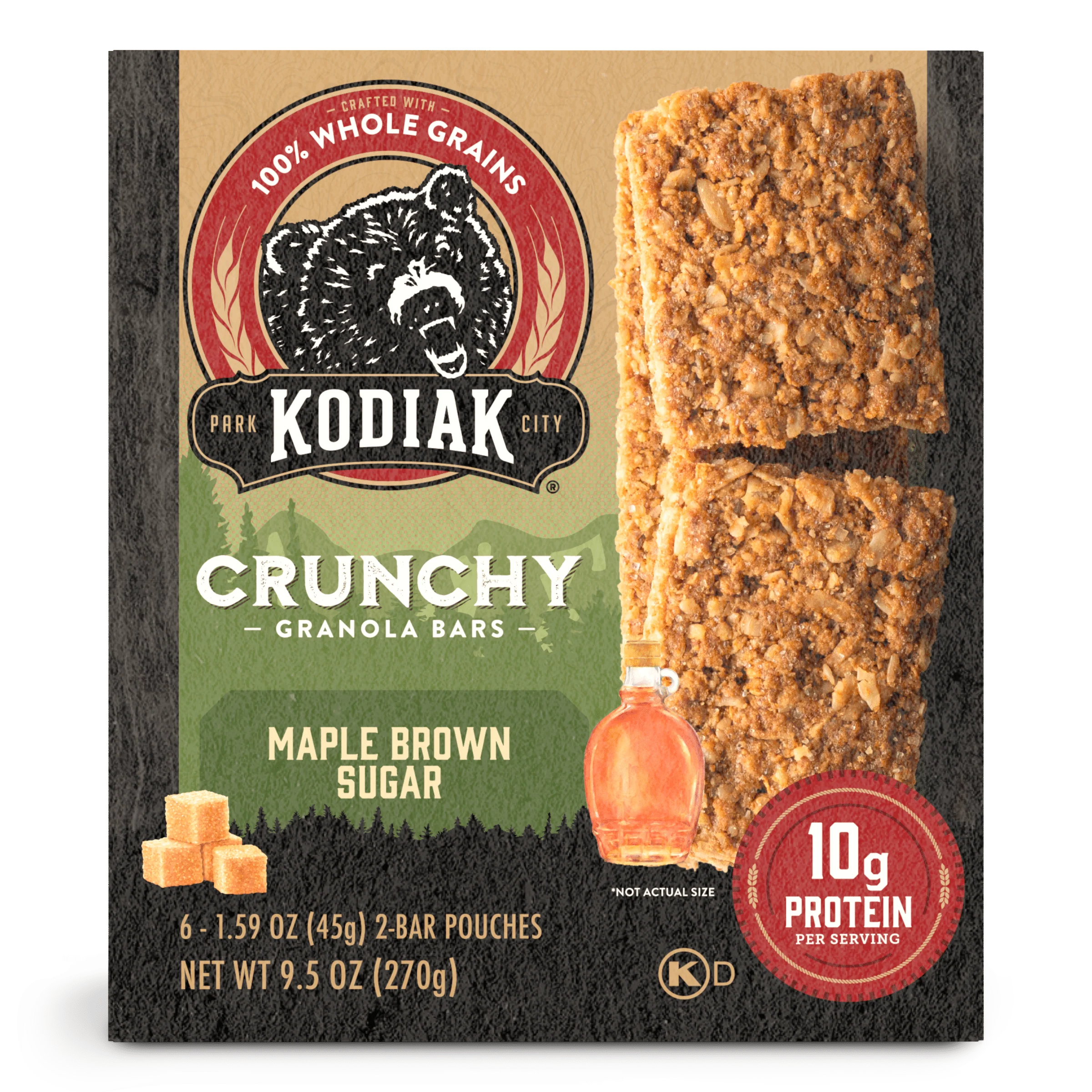 Maple Brown Sugar Crunchy Bars