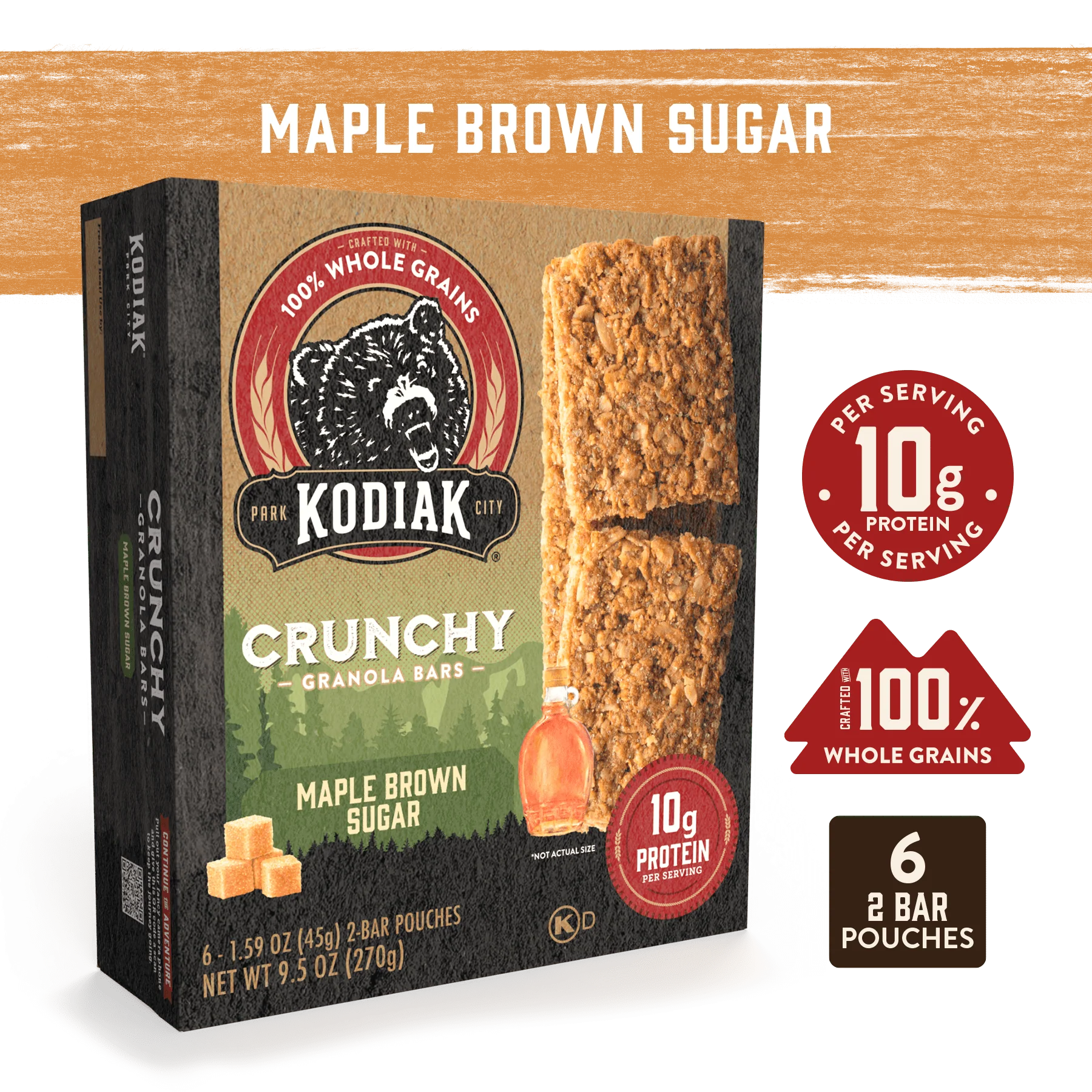 Maple Brown Sugar Crunchy Bars - Image 2