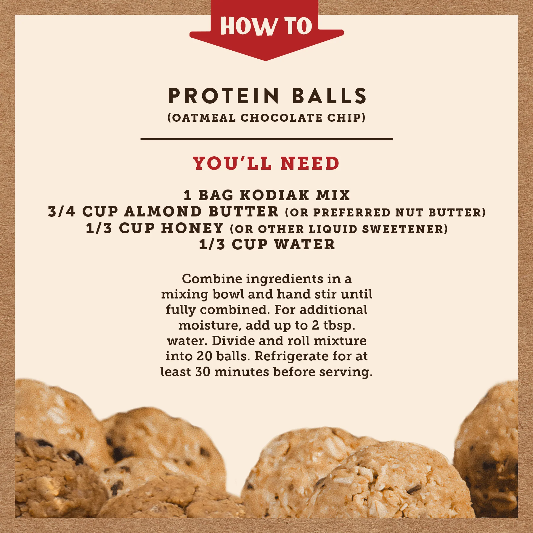 Oatmeal Chocolate Chip Protein Balls - Image 4