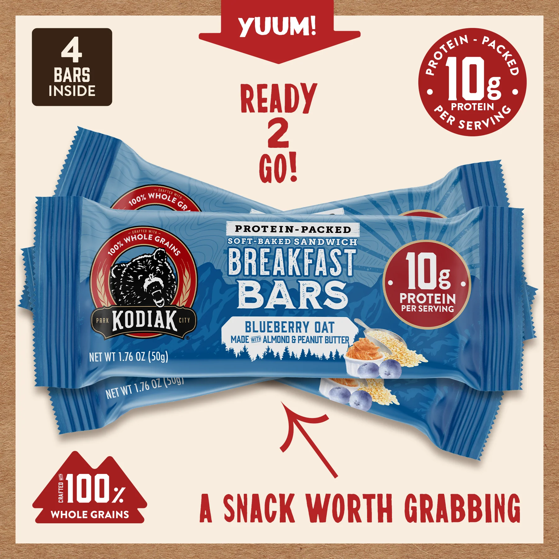 Blueberry Oat Breakfast Bars - Image 4