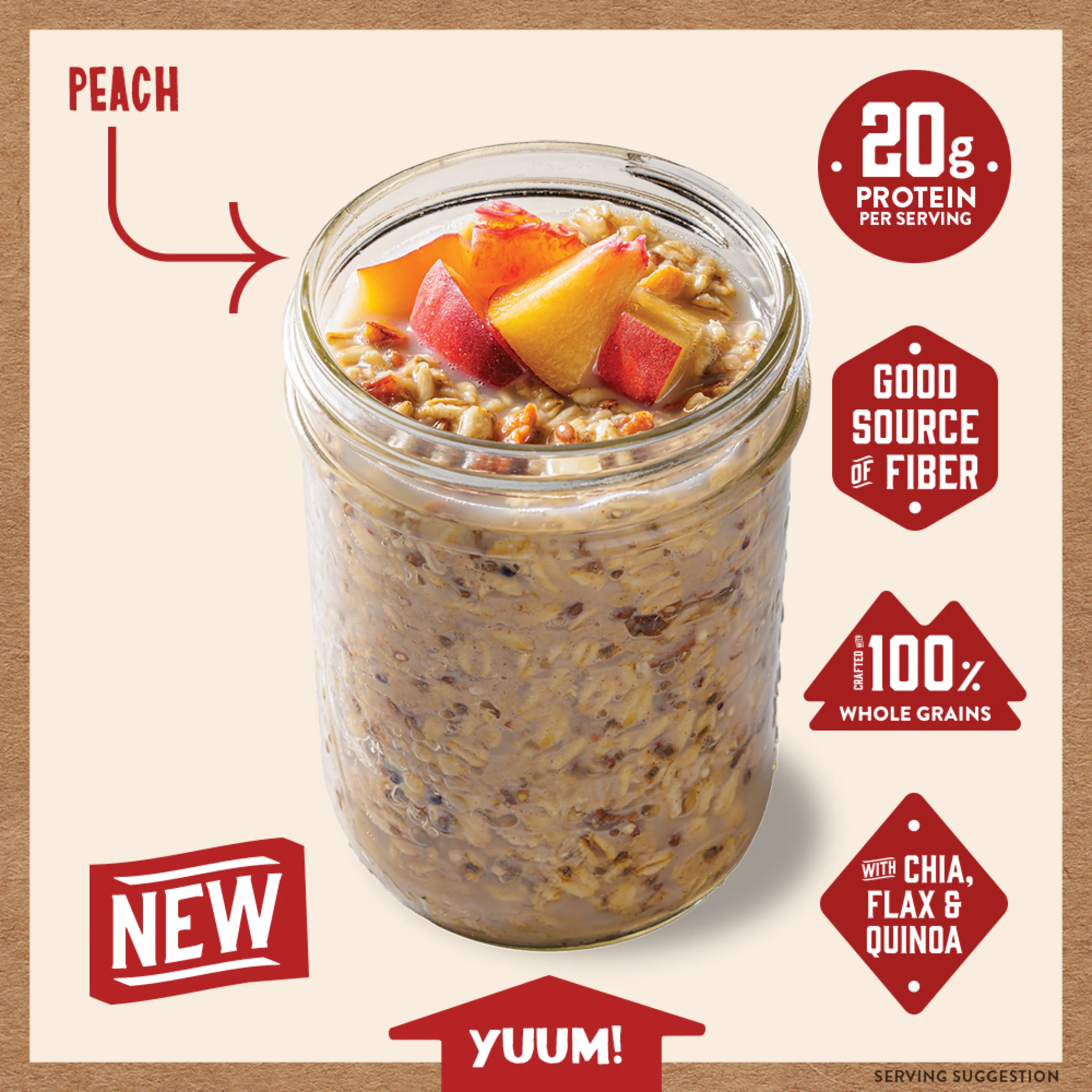 Peach Overnight Oats - Image 3