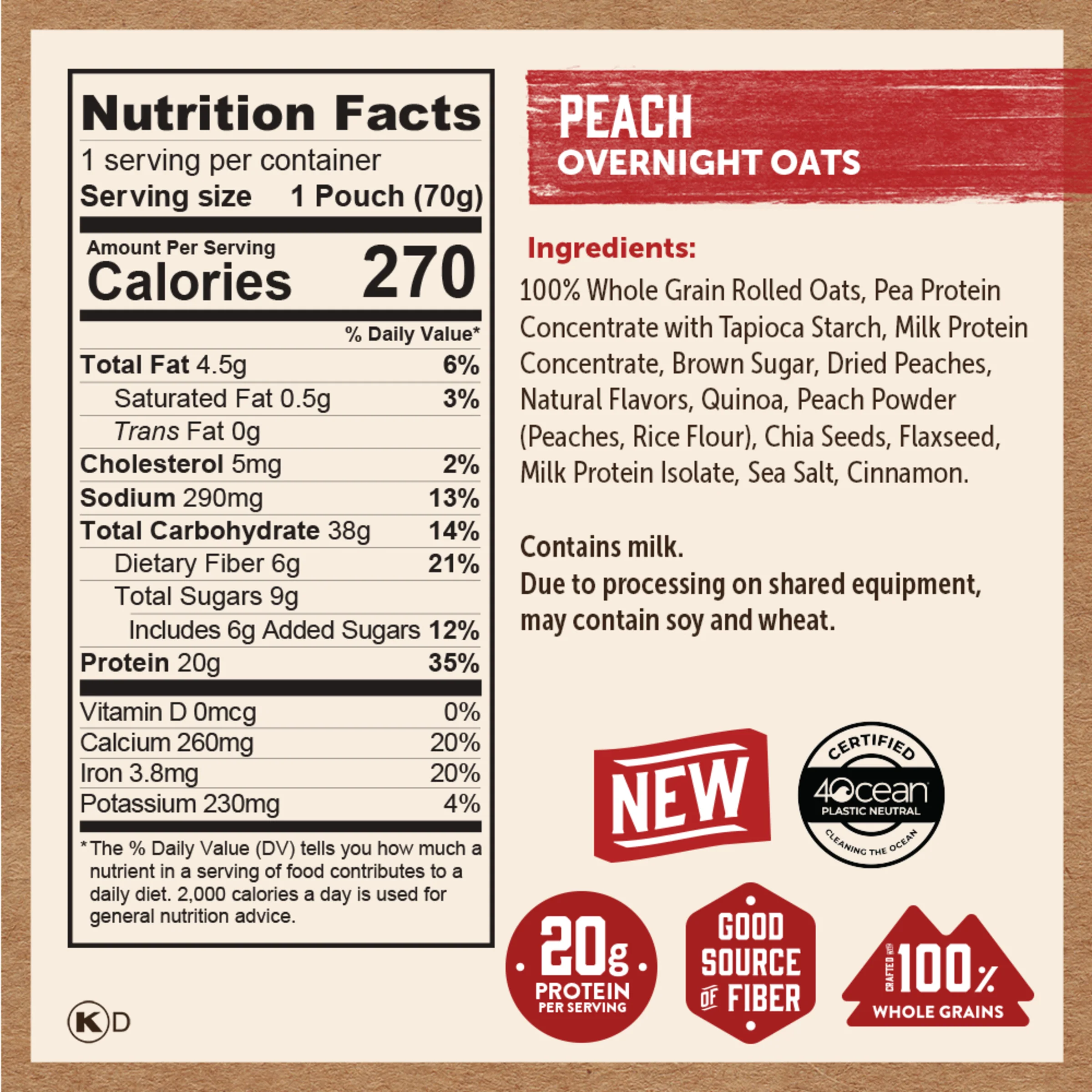 Peach Overnight Oats - Image 5