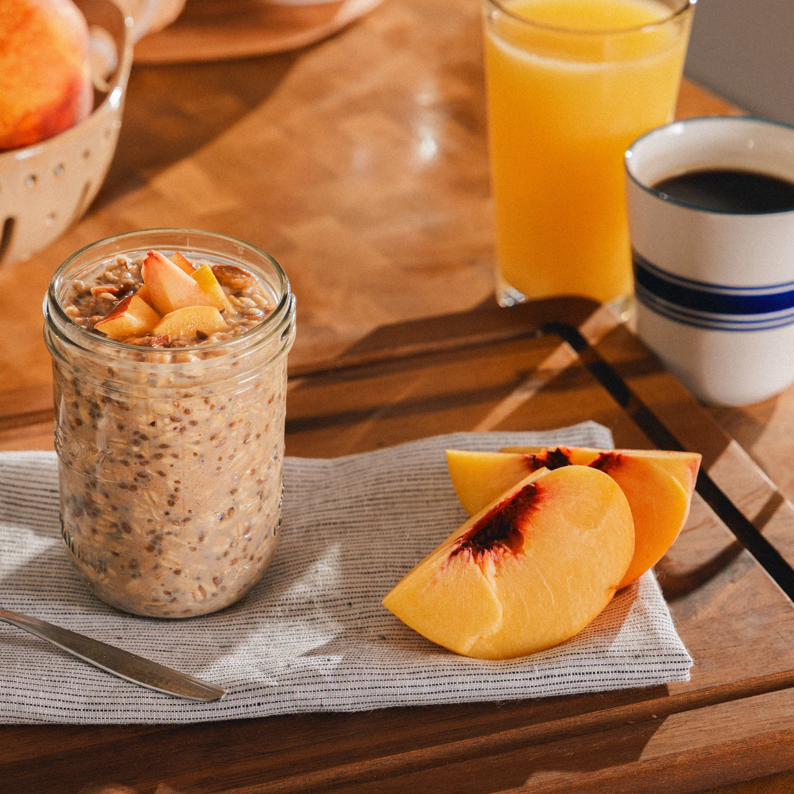 Peach Overnight Oats - Image 6