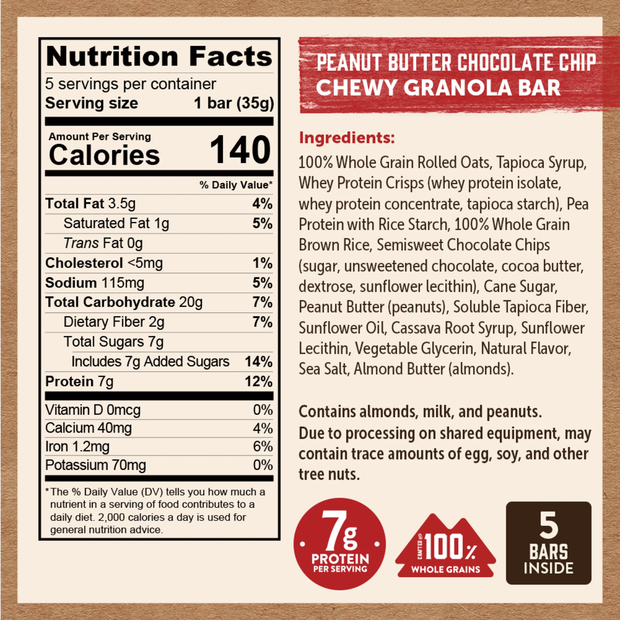 Peanut Butter Chocolate Chip Chewy Bars - Image 5