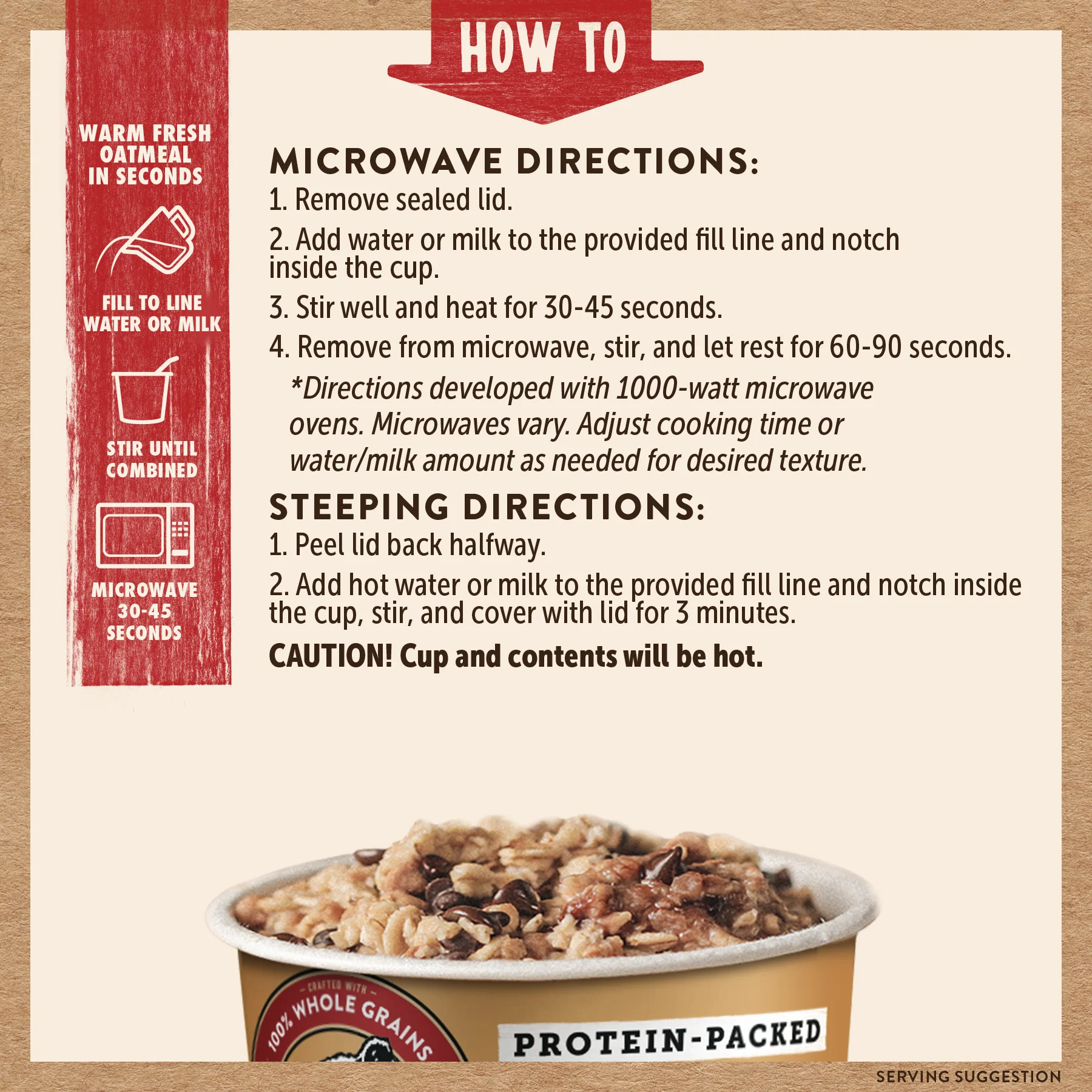 Peanut Butter Chocolate Chip Oatmeal Cup - Image 6