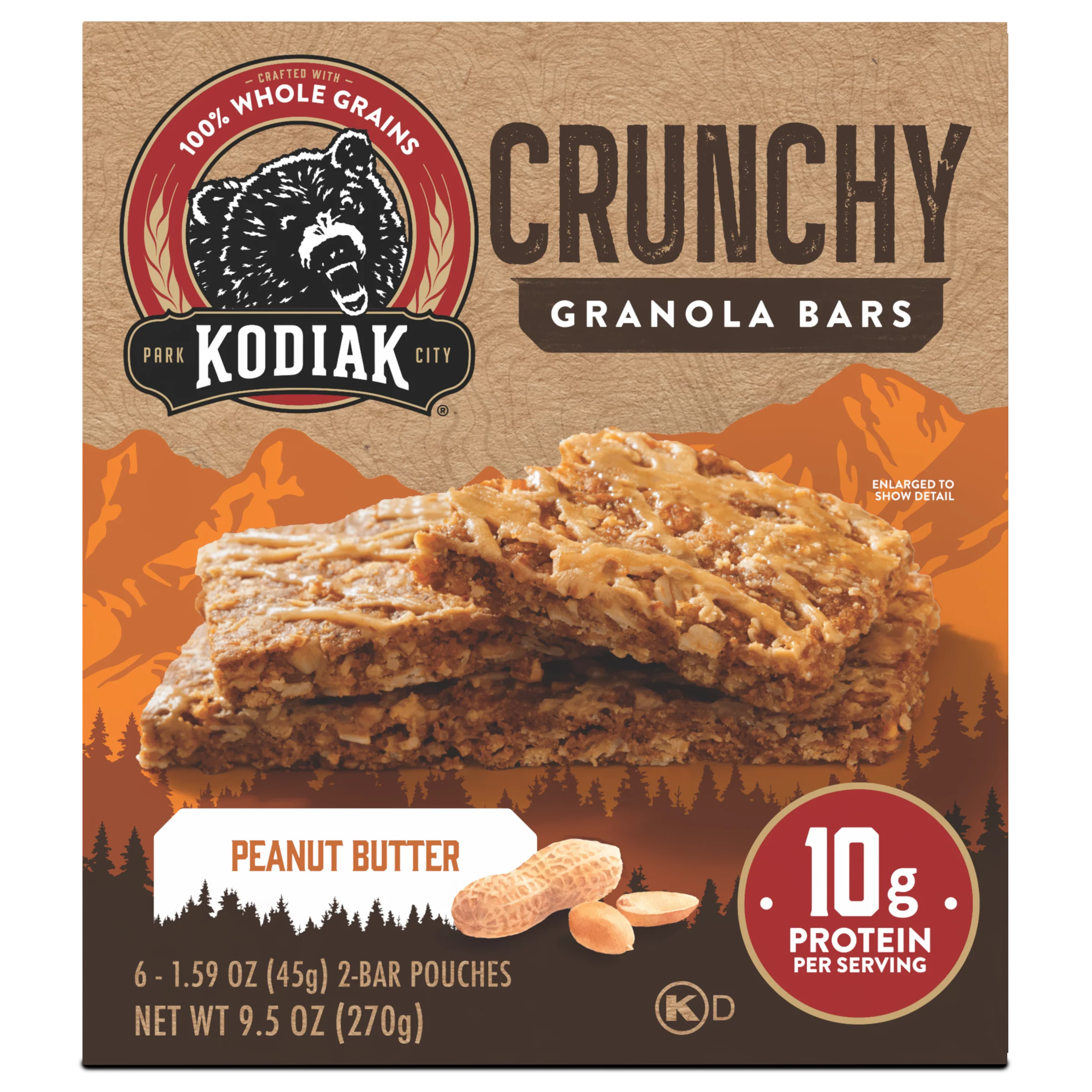 Peanut Butter Crunchy Bars
