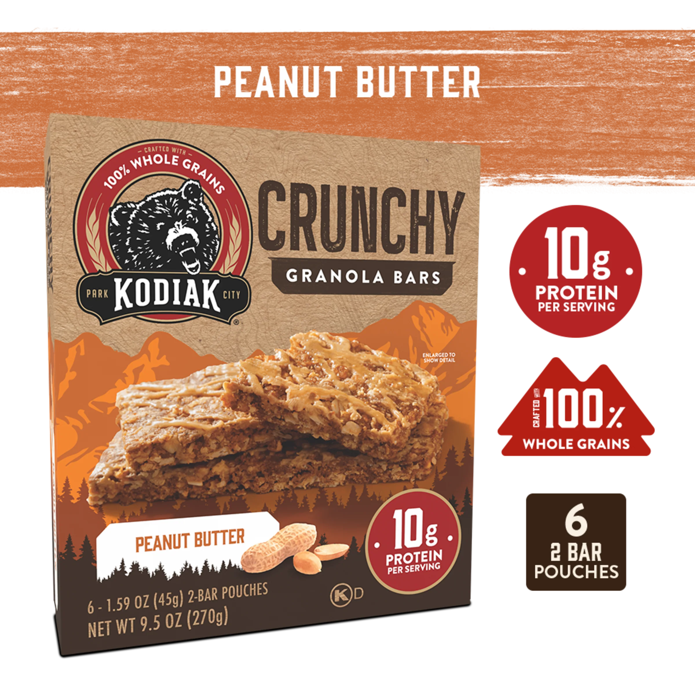 Peanut Butter Crunchy Bars - Image 2