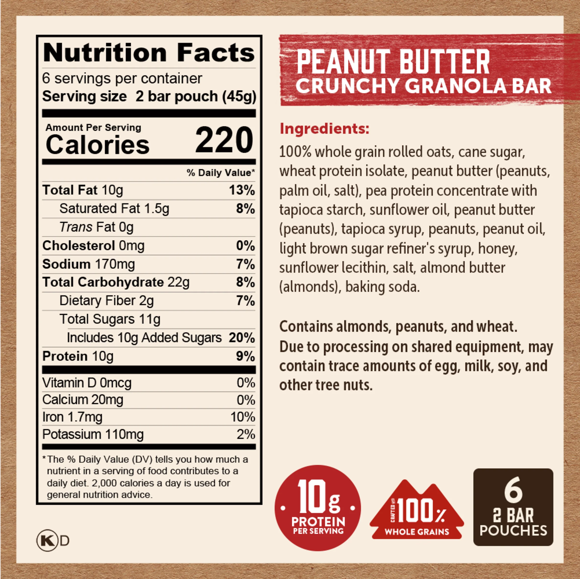 Peanut Butter Crunchy Bars - Image 5